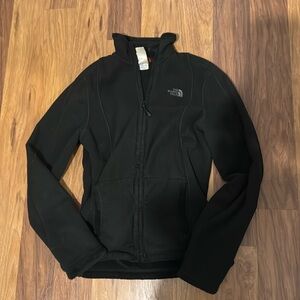 Vintage Woman’s north face size small black zip up jacket